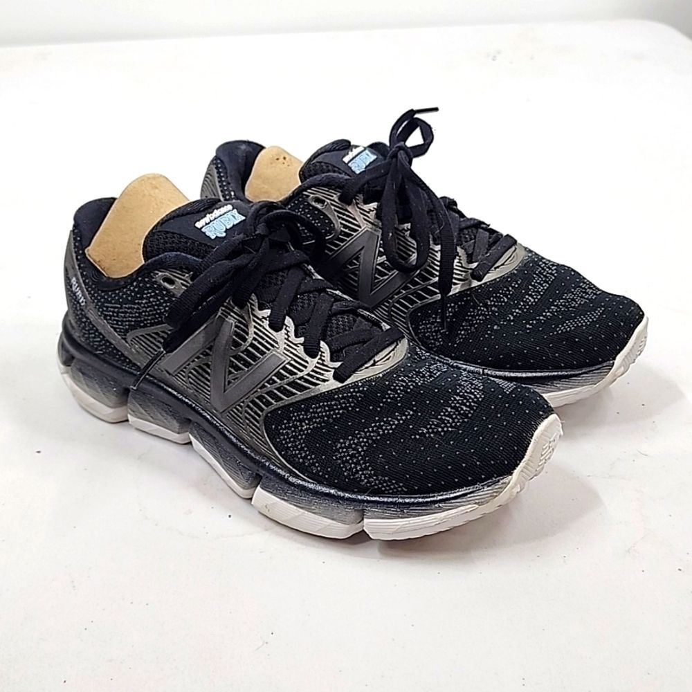 NEW BALANCE Women's RUBIX V1 Running Shoes Sz 6 Black Gray